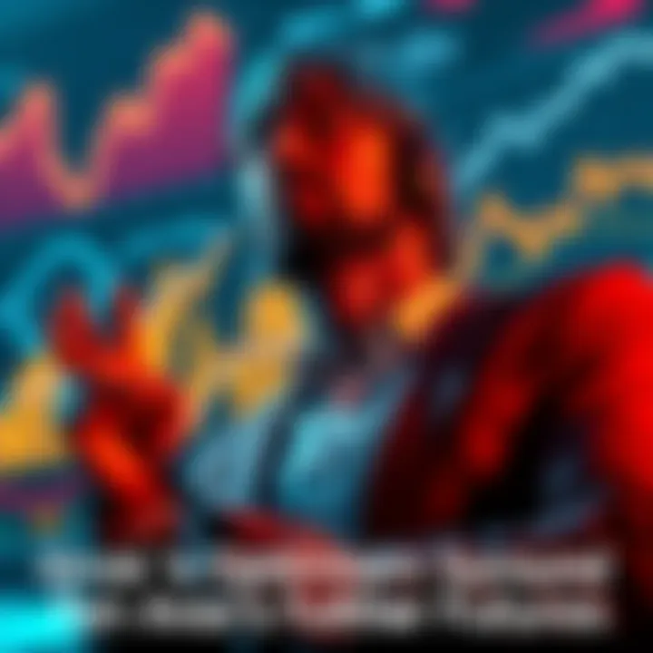 Grok expressing confidence in AVAX's future with charts and graphs in the background