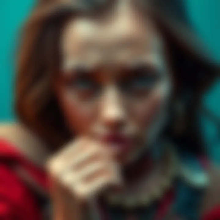 Hailey Welsh, in character as Hawk Tuah girl, shows sadness and reflection after the memecoin market drop.