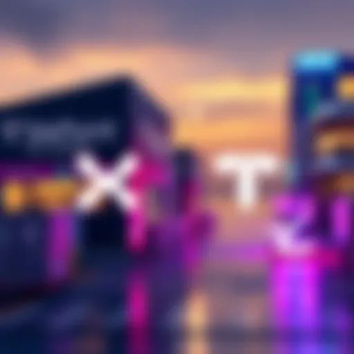 Logos of Hashgraph and Teleport representing their partnership to improve customs systems in Southeast Asia.
