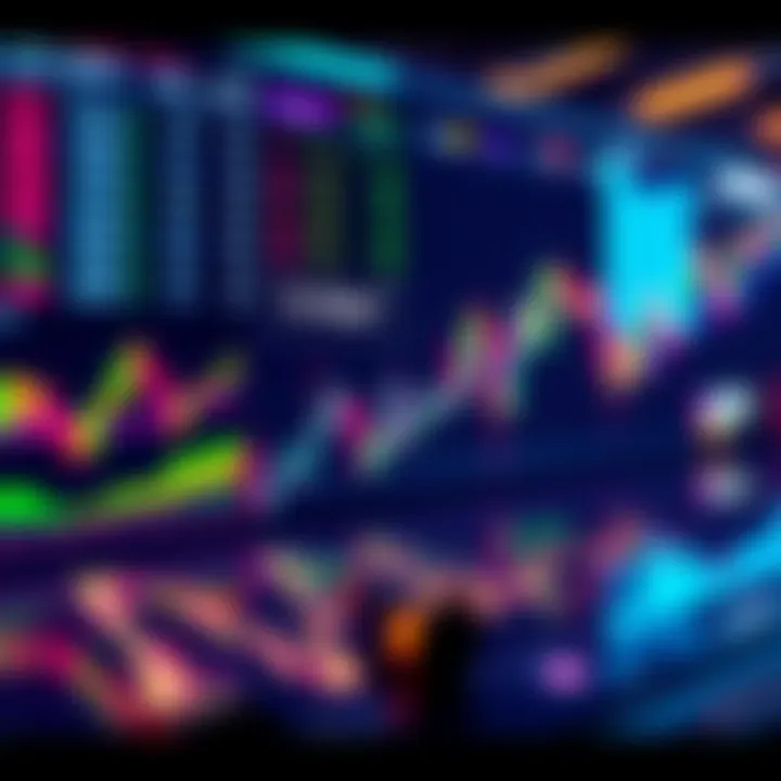 Visual representation of Hbar cryptocurrency performance with charts showing its ranking and price fluctuations