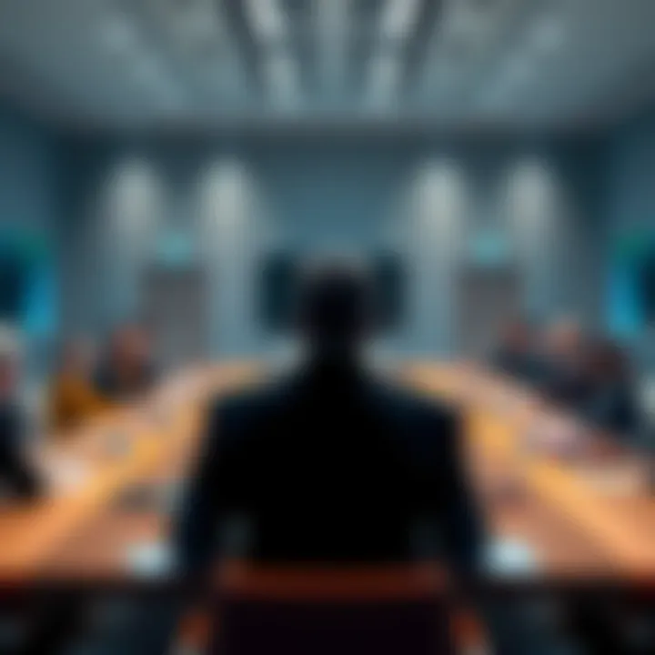 Participants in a meeting discussing strategic developments and governance updates at the Hedera Council on February 18, 2026.