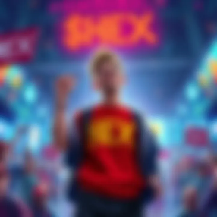 Unshakeable $HEX Enthusiasm A confident $HEX supporter standing firm amidst market turmoil