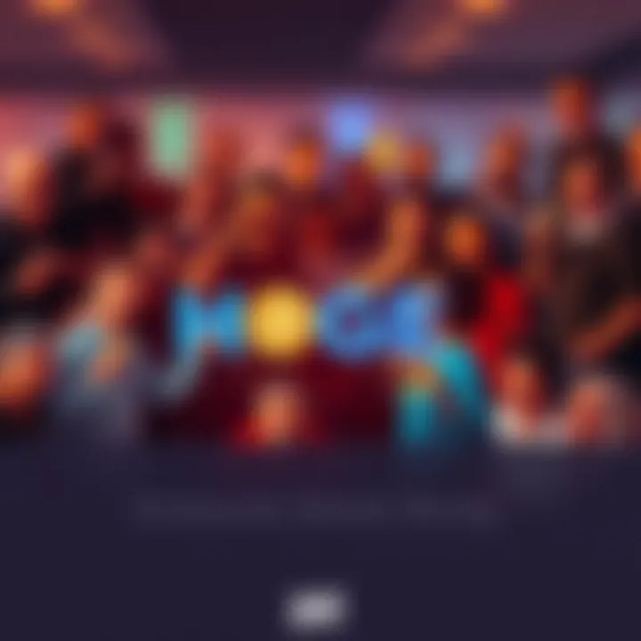 HOGE Community Stands Strong HOGE community members gathered together, showing support against rumors and negativity while holding tokens, emphasizing the project's resilience.