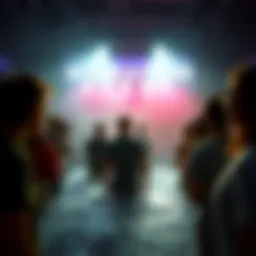 Group of people at the Sub0 event reacting to Hydration's announcements