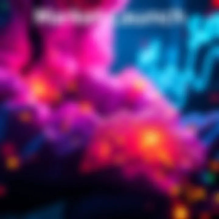 $HYPE Market Launch Graphic showing the launch of $HYPE with vibrant colors and symbols representing growth and opportunity.