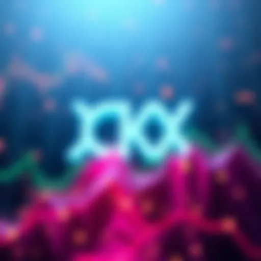 A visual representation of the Intercontinental Exchange and OKX logo with a backdrop of financial graphs and cryptocurrency symbols