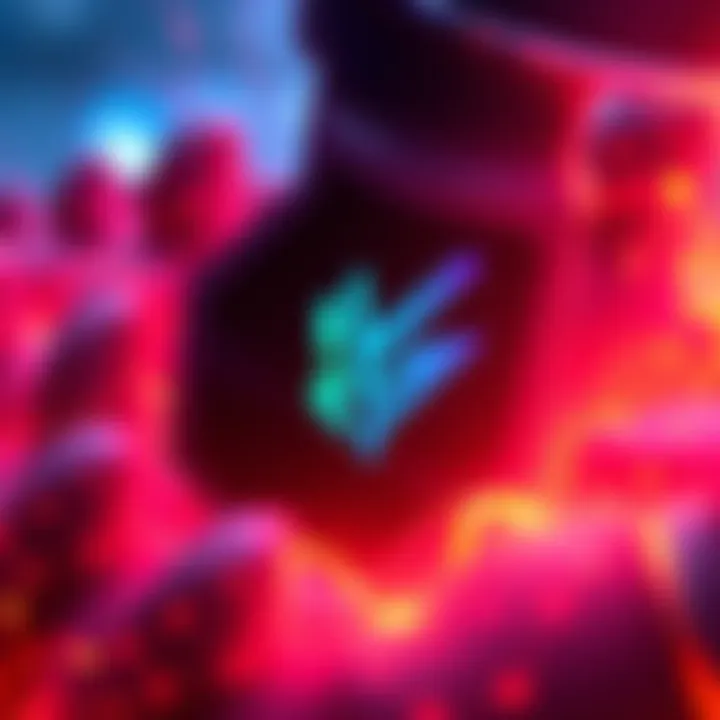 Visual representation of the Injective USDC logo with Cosmos elements in the background