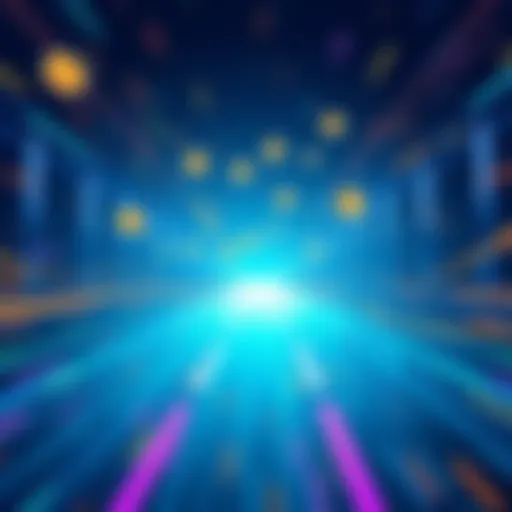 An illustration showing stablecoins transferring quickly to the BNB Chain with a visual representation of speed and efficiency.