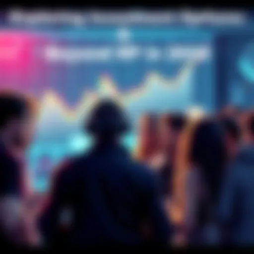 Group of people discussing different investment choices related to XRP and alternative assets