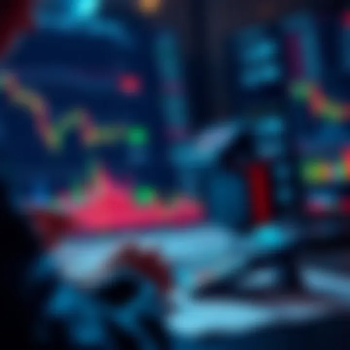 A person considering financial charts and a calculator, weighing options for investment strategies.