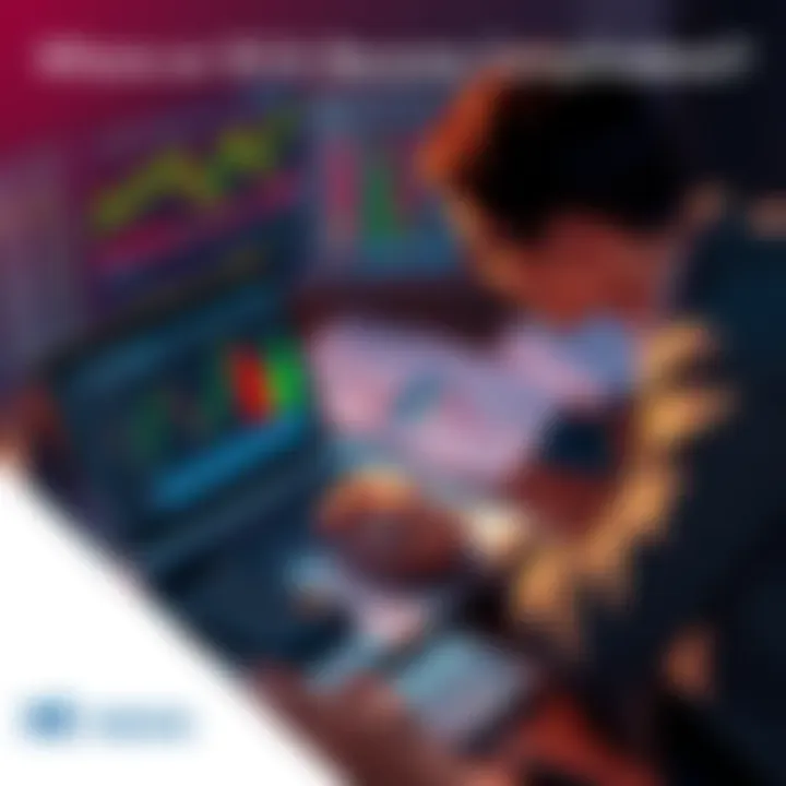 A person analyzing stock charts and investment data on a laptop, surrounded by financial documents and a calculator, representing the complexity of dollar-cost averaging.