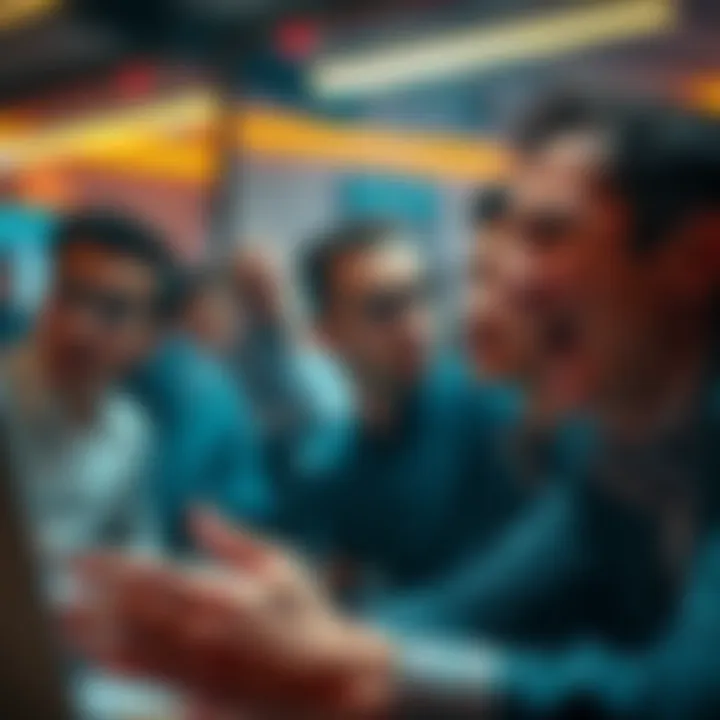 Angry investors expressing dissatisfaction with CRO project lock-up