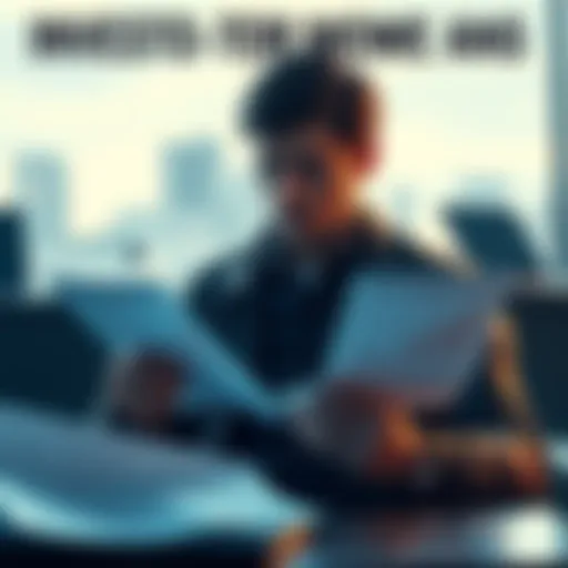 An investor looking disappointed while reflecting on financial losses from Pulsechain, holding documents with charts indicating a drop.