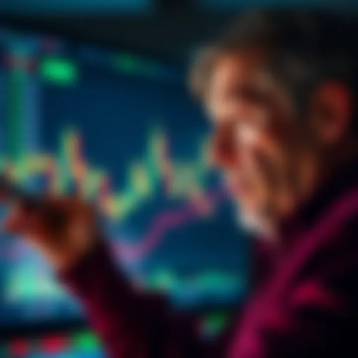 Person looking at XRP price chart with concern after making a $3,000 purchase