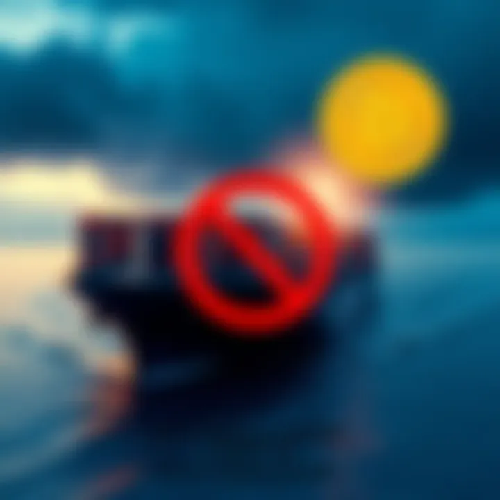 Cargo ship at sea with Bitcoin symbol and SWIFT logo crossed out, representing Iran's new shipping system.