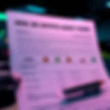 An IRS audit form displaying various cryptocurrency exchanges and wallets