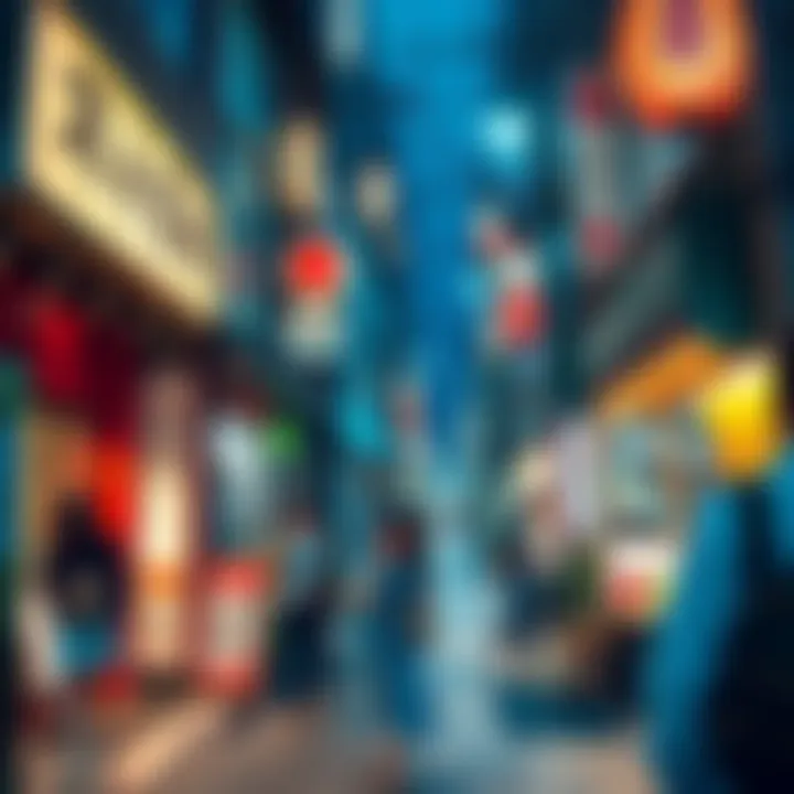 Japan Embraces SHIB Currency Japanese street scene showing people using SHIB currency at shops and cafes, illustrating the acceptance of digital payments