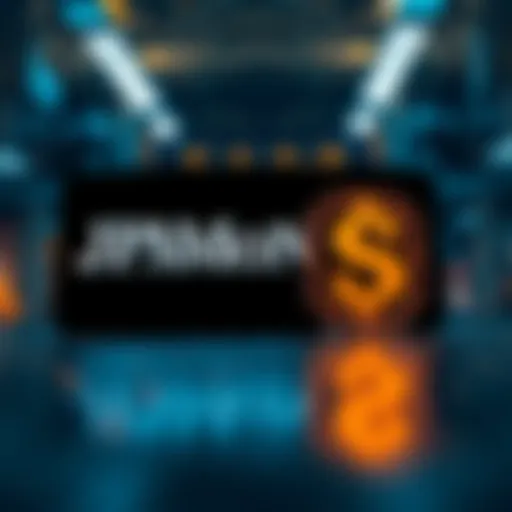 JPMorgan Commercial Paper on Solana Graphic showing JPMorgan's logo alongside the Solana blockchain symbol, symbolizing the issuance of commercial paper on blockchain.