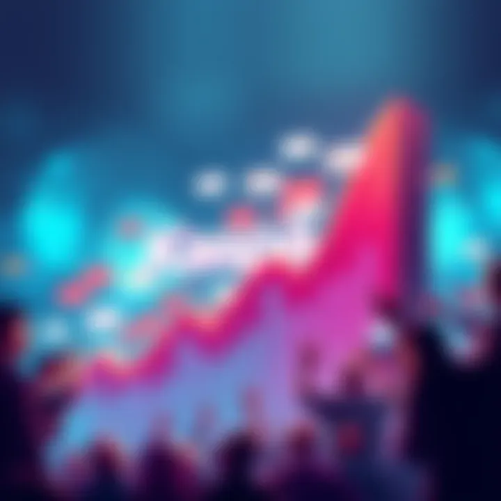 Graph showing Kaspa's surge to number one on CoinMarketCap with community reactions visible in chat bubbles.