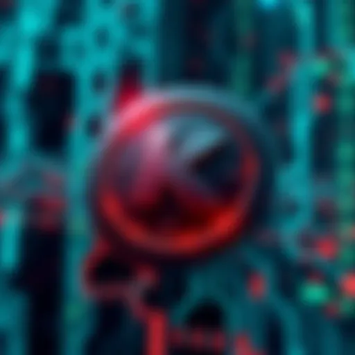 Graphic showing the Kelp DAO logo and a visual representation of the rsETH exploit incident, highlighting security flaws and preventive measures.