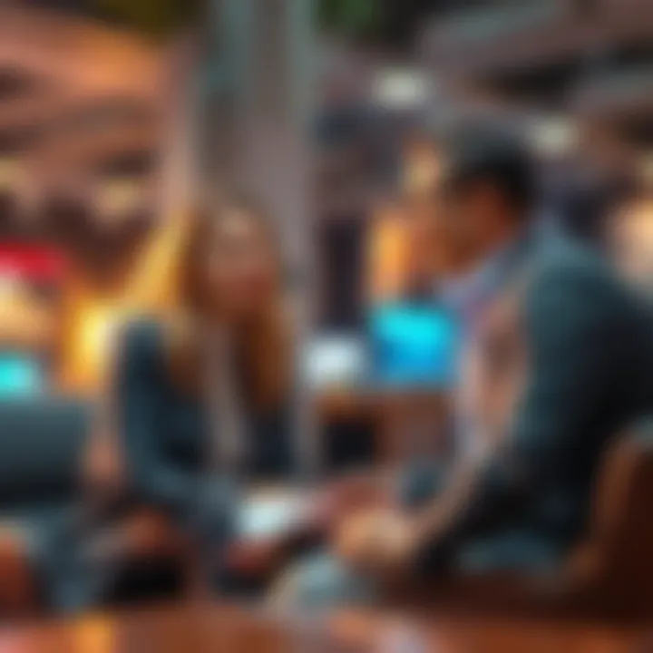 Ksenia speaking with Ata Potok about tokenizing real-world assets in a casual setting
