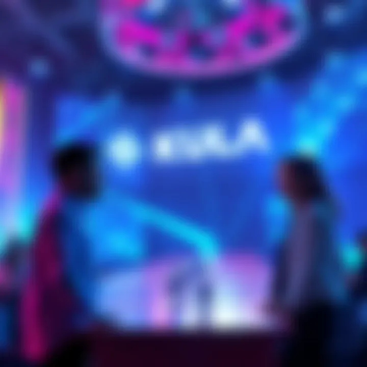 KULA co-founders showcasing their platform at Consensus Toronto