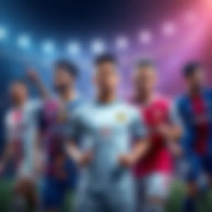 Various league players from MLS, K-league, and J-League shown in FIFA packs