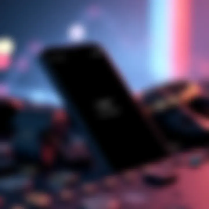 Screenshot showing the Ledger Wallet app crashing with a black loading screen