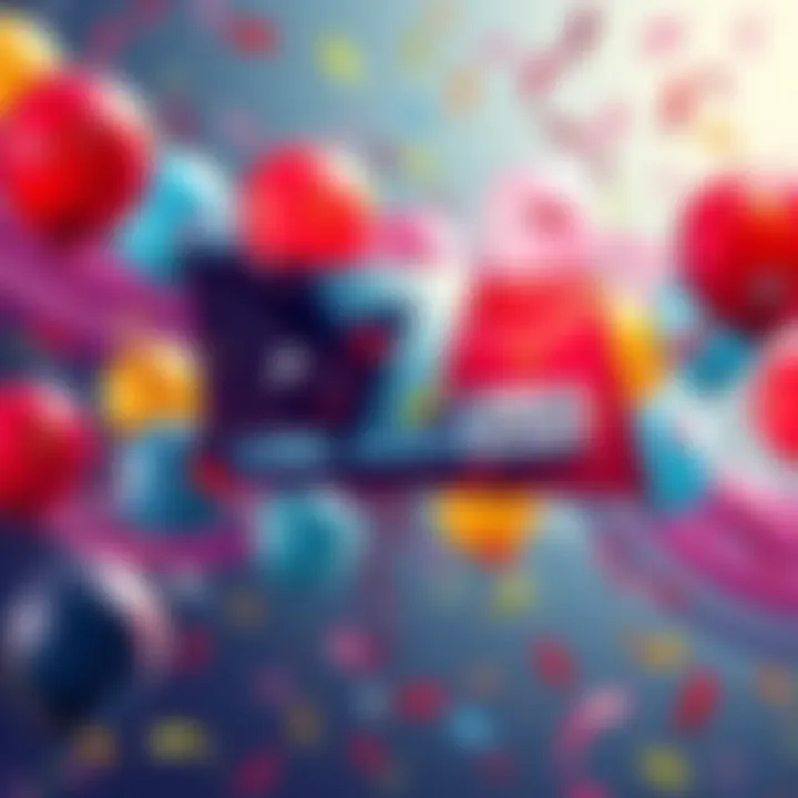 Celebrating Link Marines Community Anniversary A colorful banner celebrating the 7th anniversary of the Link Marines community with balloons and confetti.