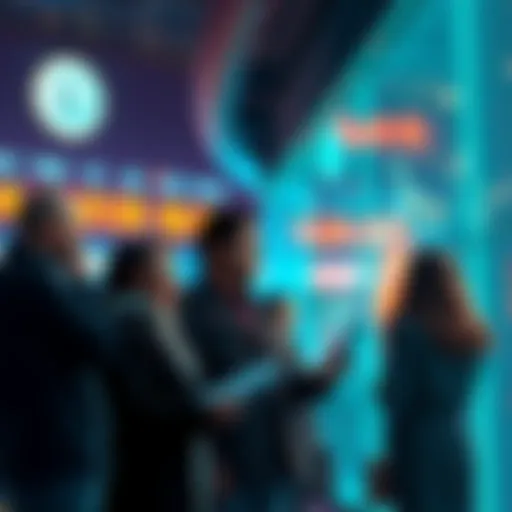 People engaged in conversation about Litecoin trading strategies and market trends
