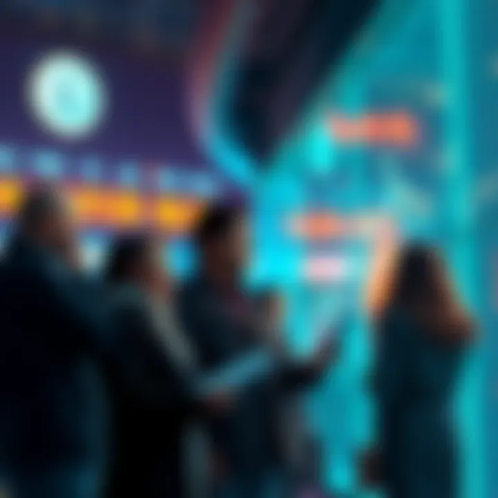 People engaged in conversation about Litecoin trading strategies and market trends