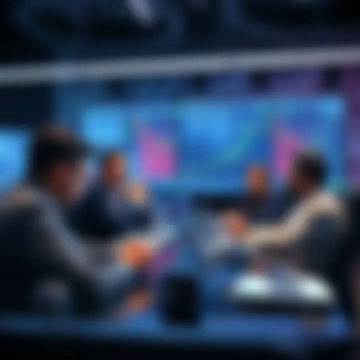 A group of traders discussing Litecoin trading strategies and market analysis in an online forum setting.