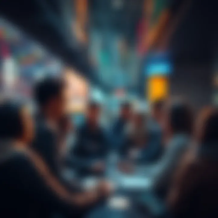 People discussing trading strategies and market analysis in the Litecoin community