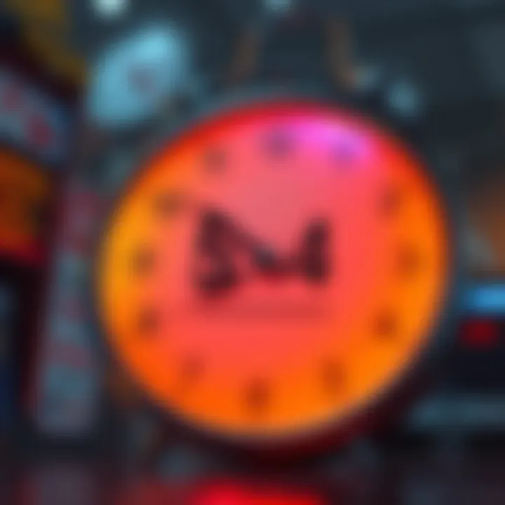 A clock showing a long wait time, symbolizing frustration with staking delays.
