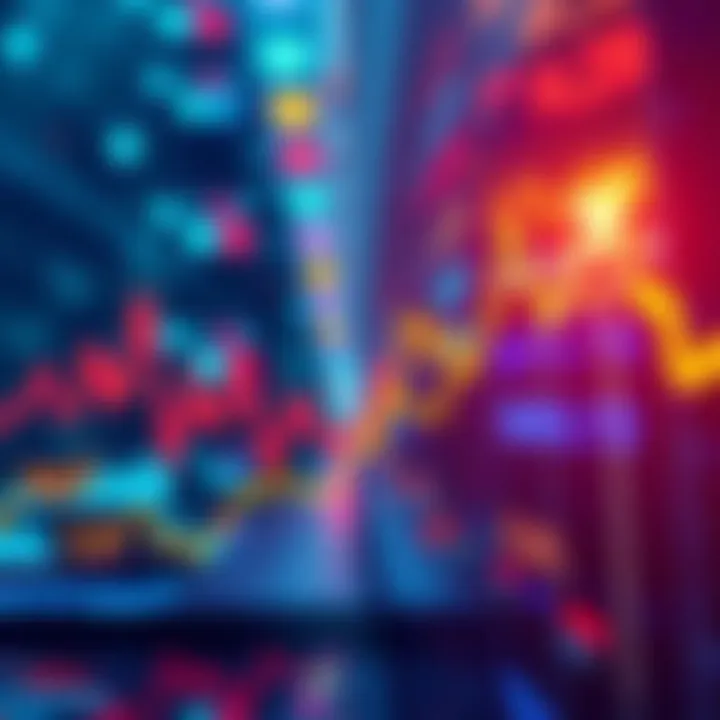 A graphic showing a rising stock chart with arrows indicating growth, symbolizing bullish market sentiment.
