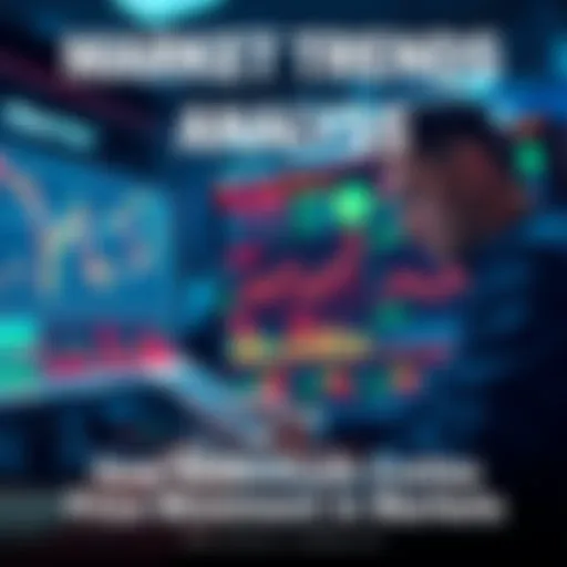 A trader analyzing charts and graphs that show price movements in financial markets.