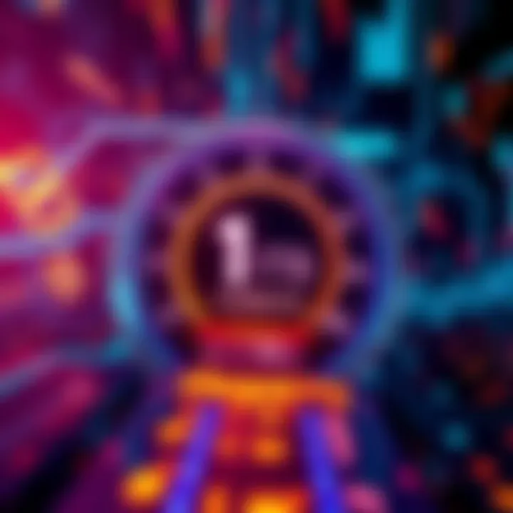 Graphic showing MegaETH logo with a digital speedometer indicating one million transactions per second, set against a futuristic crypto background.