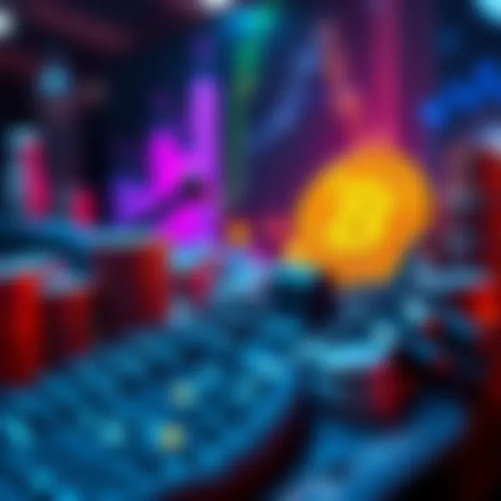 A visual representation of memecoins boosting investment portfolios