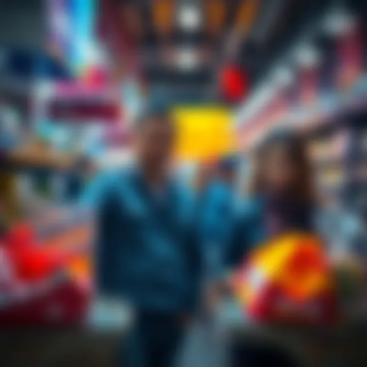 A visual comparison shows men creating more sell posts than women in an online marketplace setting