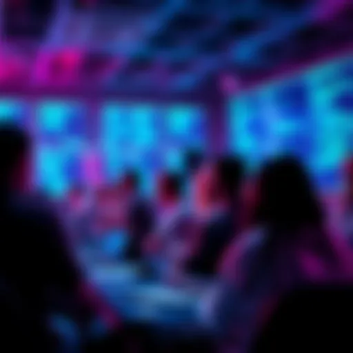 Participants engaged in a live coding session showcasing Mesh TxParser innovations