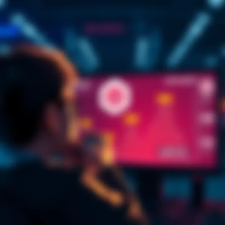 A frustrated person looking at a computer screen showing high swap fees on MetaMask