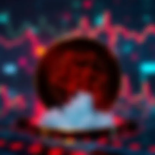 A digital representation of the new Midnight token from Cardano, symbolizing investment interest and market excitement on a trading platform.