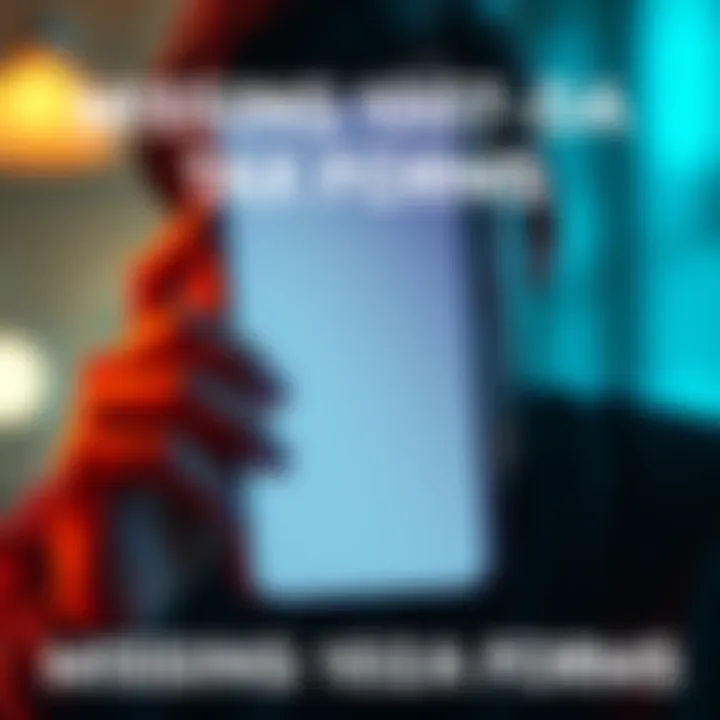 A worried person looking at a blank tax app screen, highlighting concerns over missing 1099-DA forms during tax season.