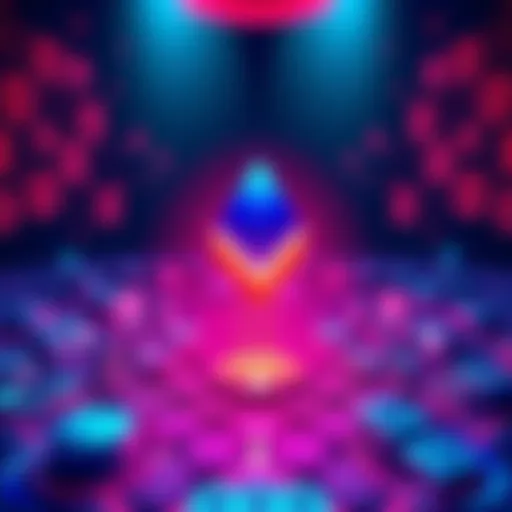 Illustration showing Monero logo with blockchain symbols and privacy icons representing enhanced transaction privacy features.