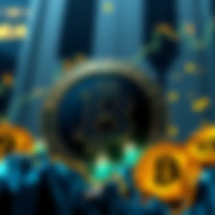 Morgan Stanley logo with Bitcoin symbols showing a fee reduction to 0.14%