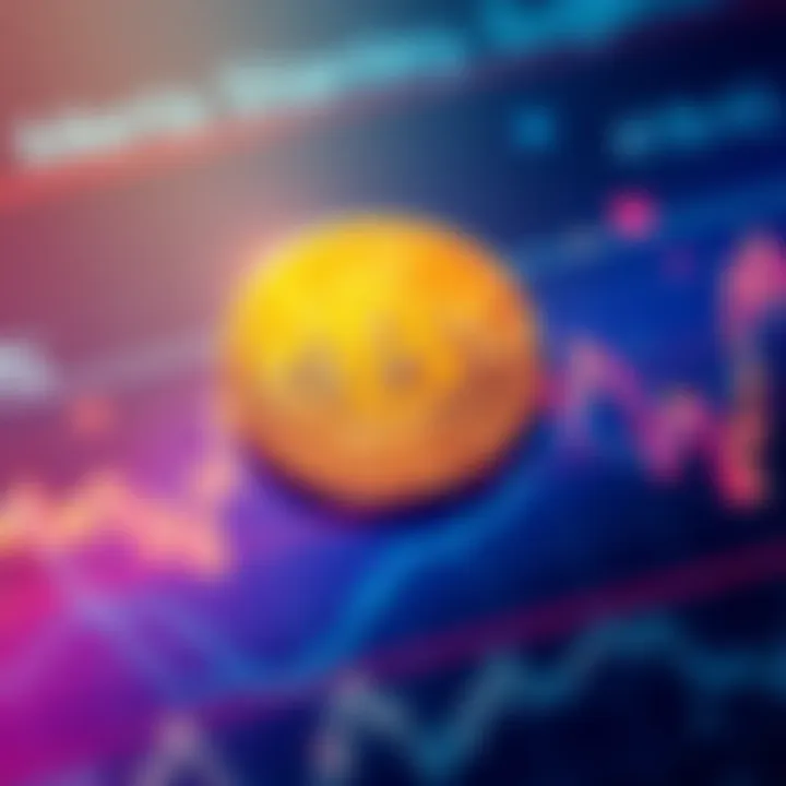 A financial chart with Bitcoin symbol, showing a 4% allocation suggestion by Morgan Stanley.