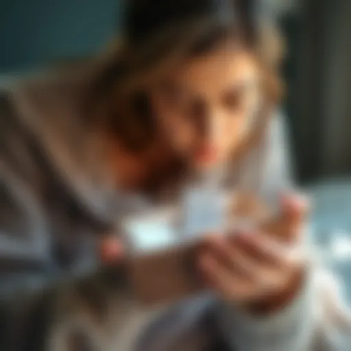 A heartbroken mother holds a memory box containing keepsakes of her baby boy lost to cancer, surrounded by a soft, comforting light.