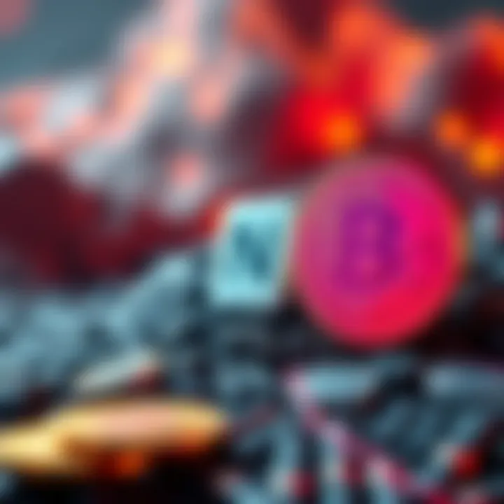 Visual representation of Nano's supply dynamics compared to Bitcoin