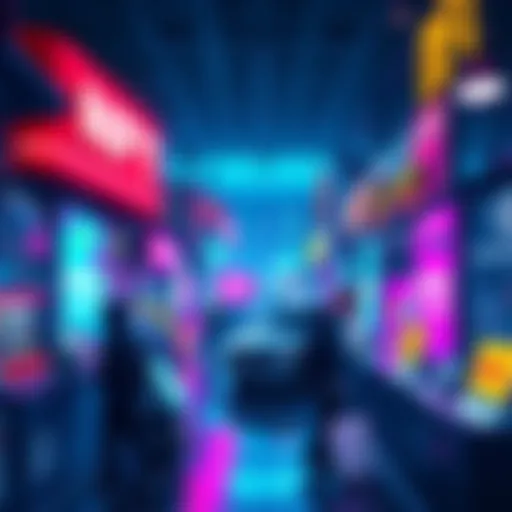 A visual representation of various NFT platforms showing features and fees