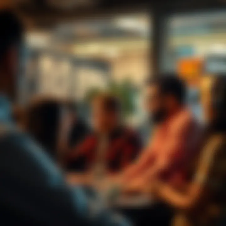 People discussing potential profits and risks of the Nolan Insider Telegram account scheme in a chat room setting